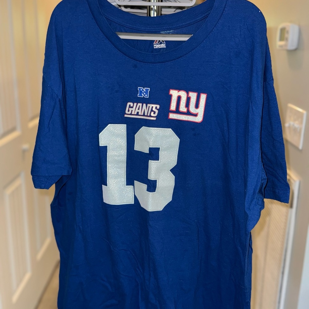 Majestic Blue T-Shirt with White Accents